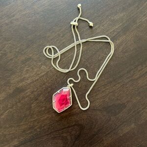 Kendra Scott adjustable stone necklace